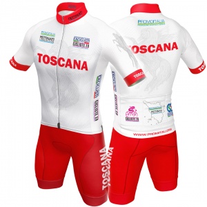 Completo Bianco - Rosso Toscana